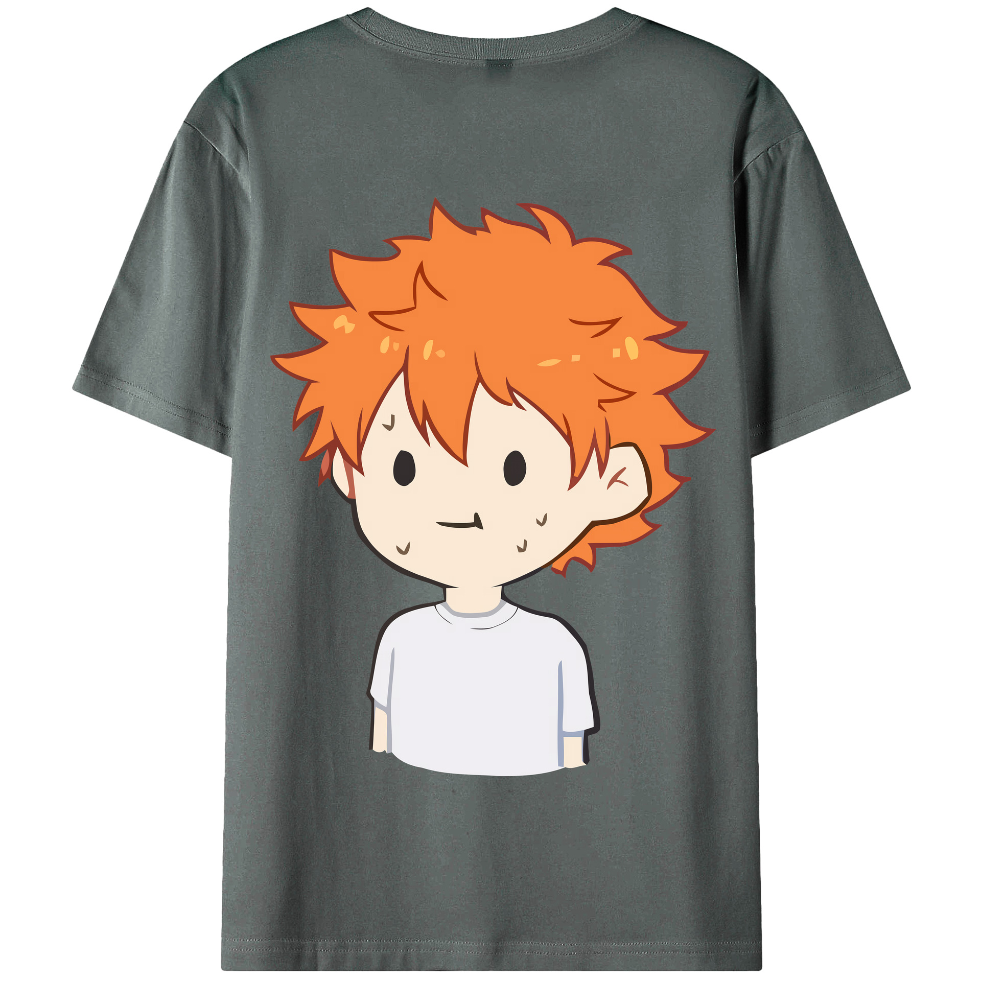 （画像用） ハイキュー!! Haikyu!! 綿100％半袖Tシャツ（背面プリント）